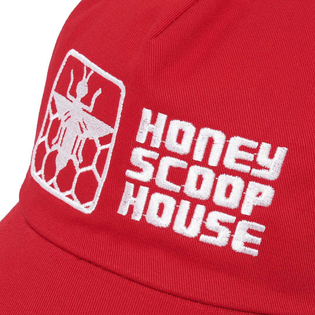 HONEY COMB CAP RED