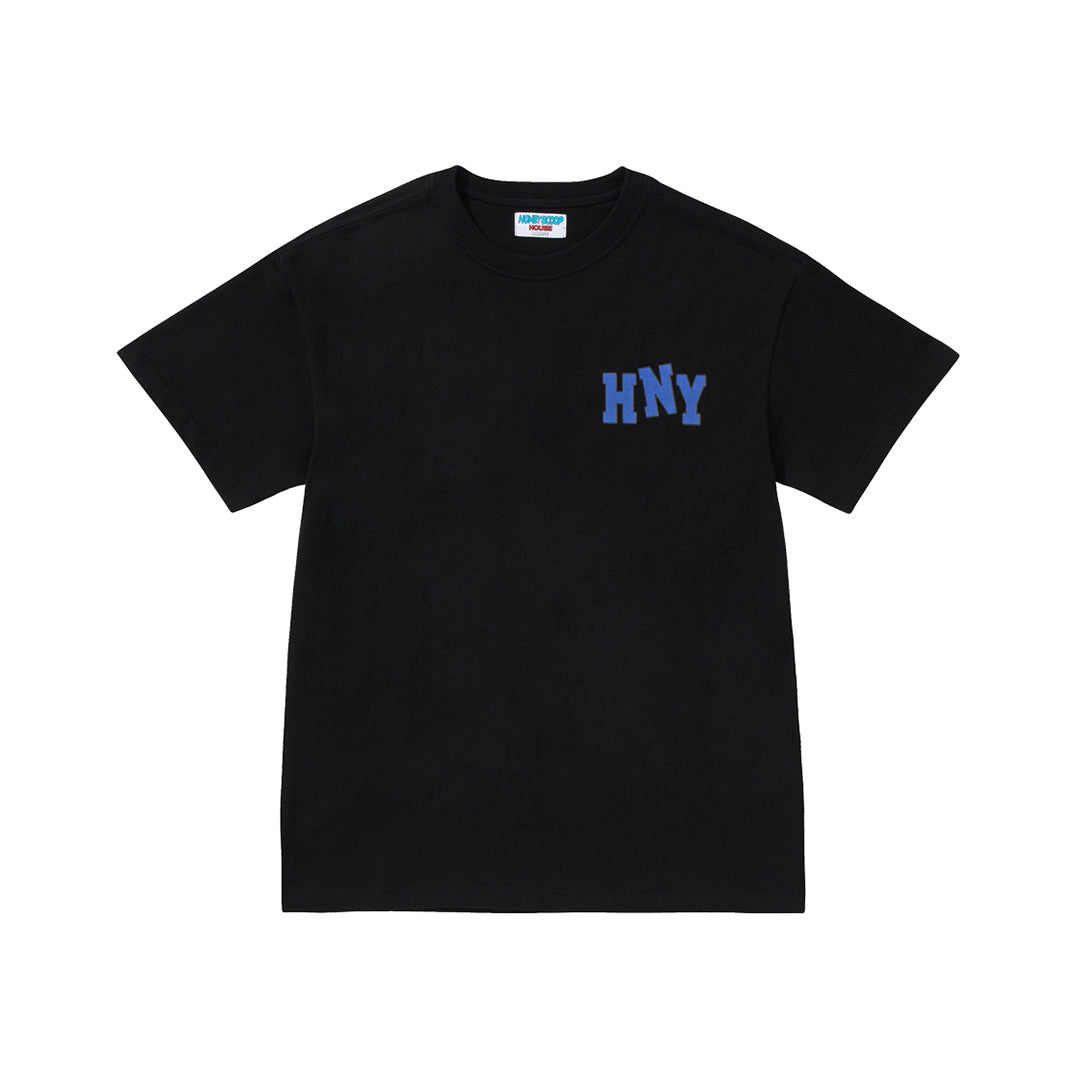 HNY LOGO TEE BLACK