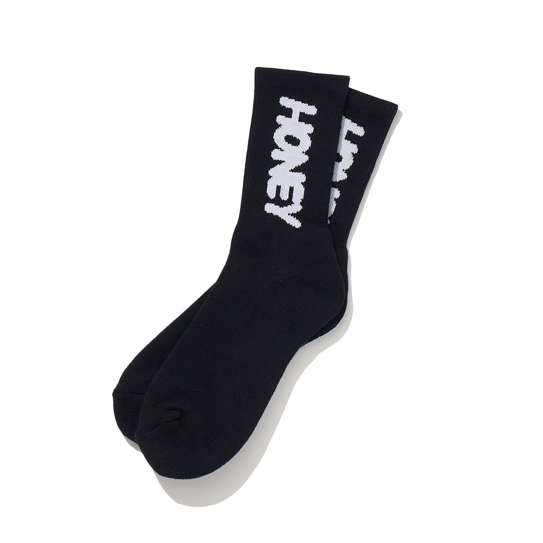 HONEY LOGO SOCKS 2PACK MULTI