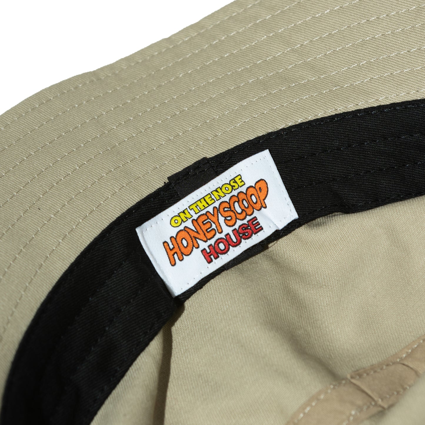 AB LOGO BUCKET HAT KHAKI