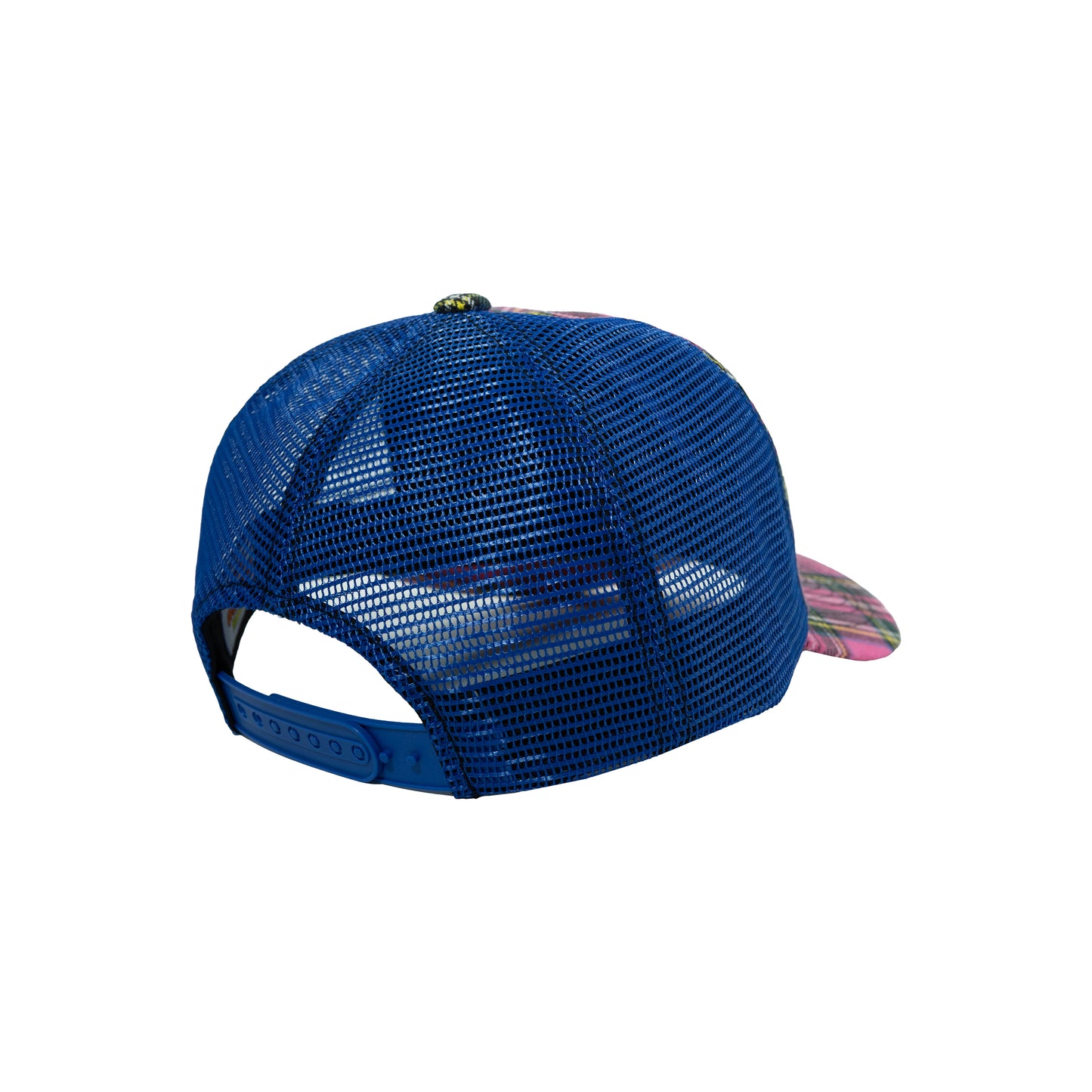 EMBLEM CHECK MESH CAP PINK