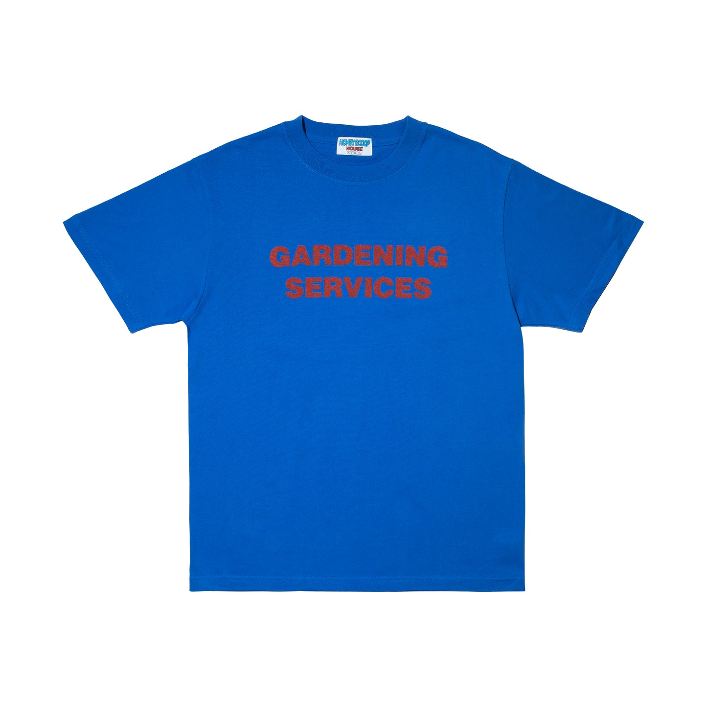 GARDENING SERVICES TEE BLUE
