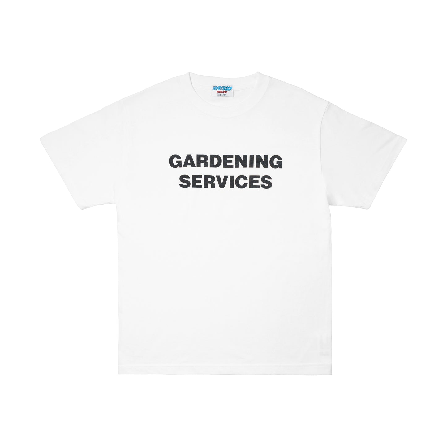 GARDENING SERVICES TEE WHITE