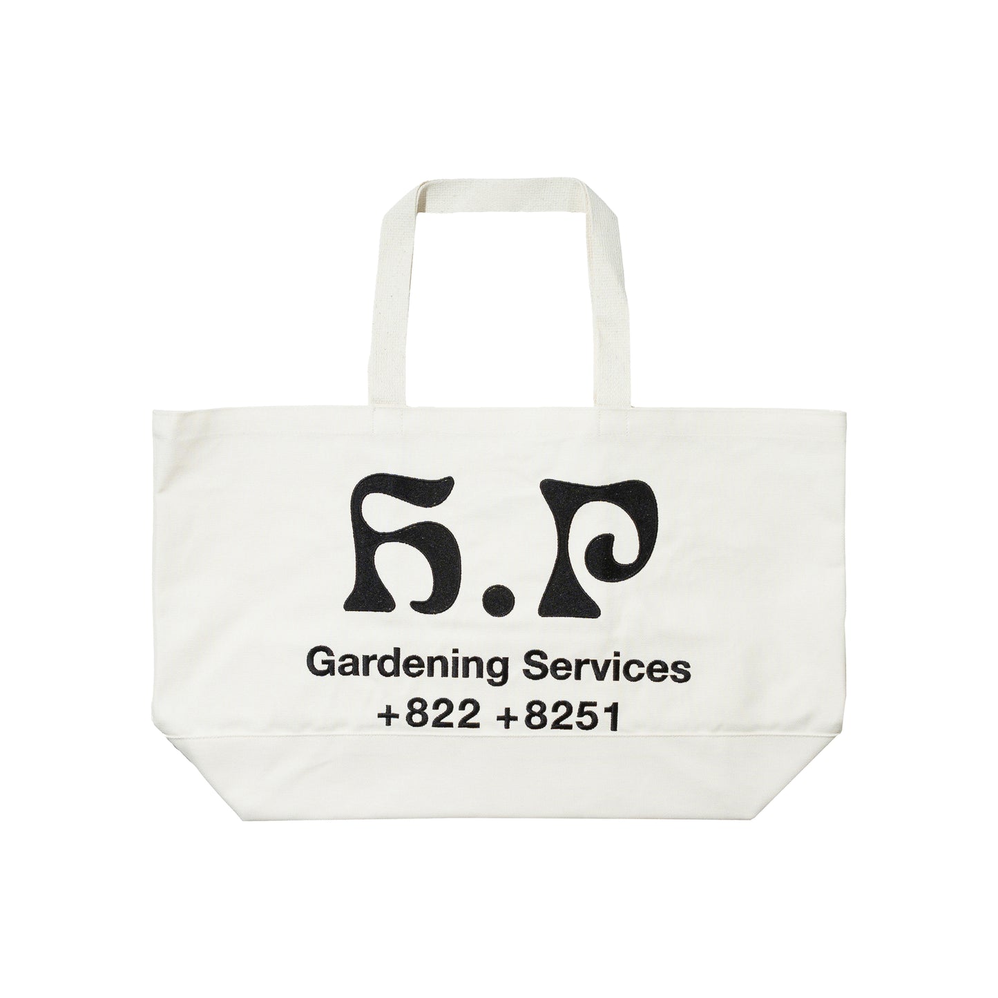 GARDENING SERVICES TOTE BAG NATURAL