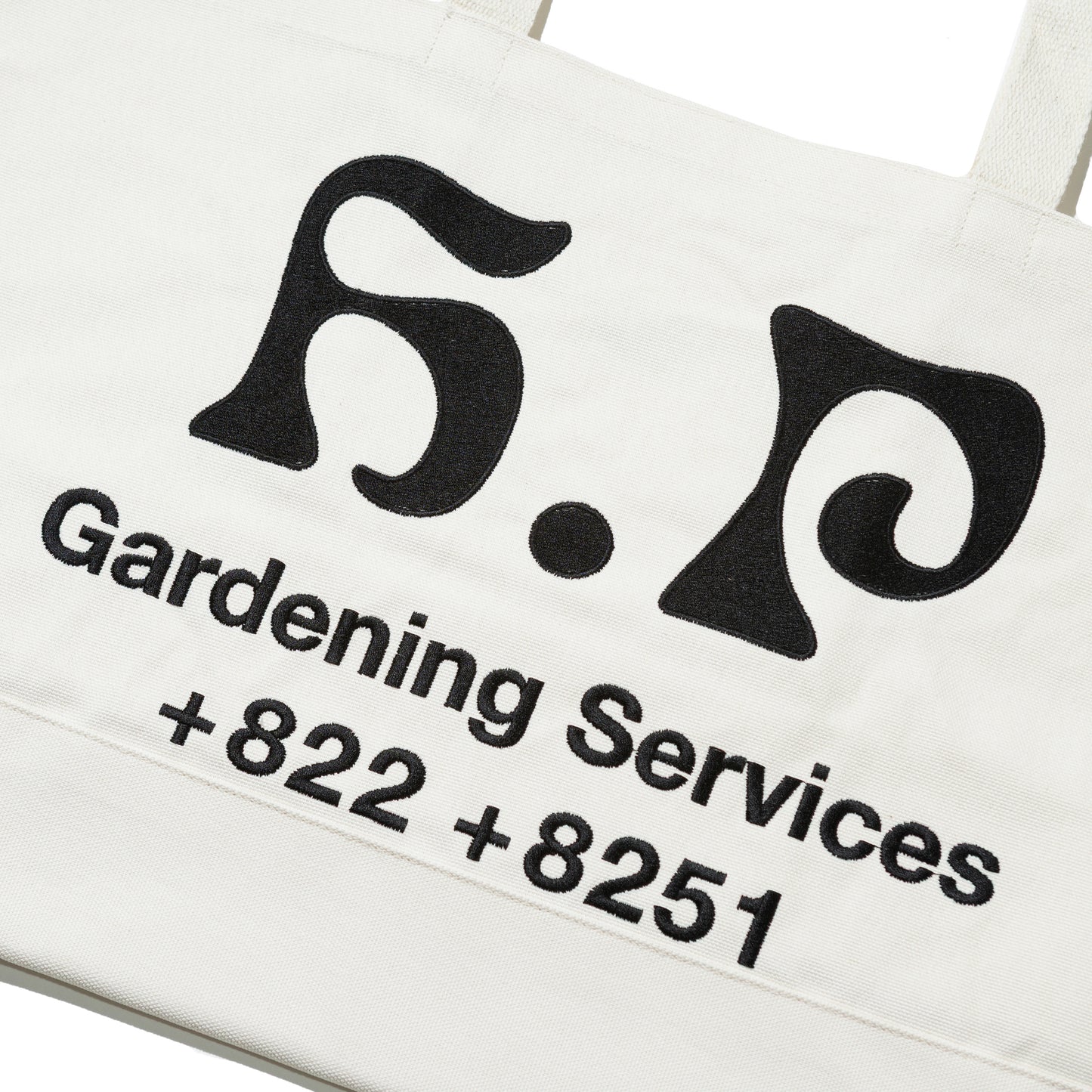 GARDENING SERVICES TOTE BAG NATURAL