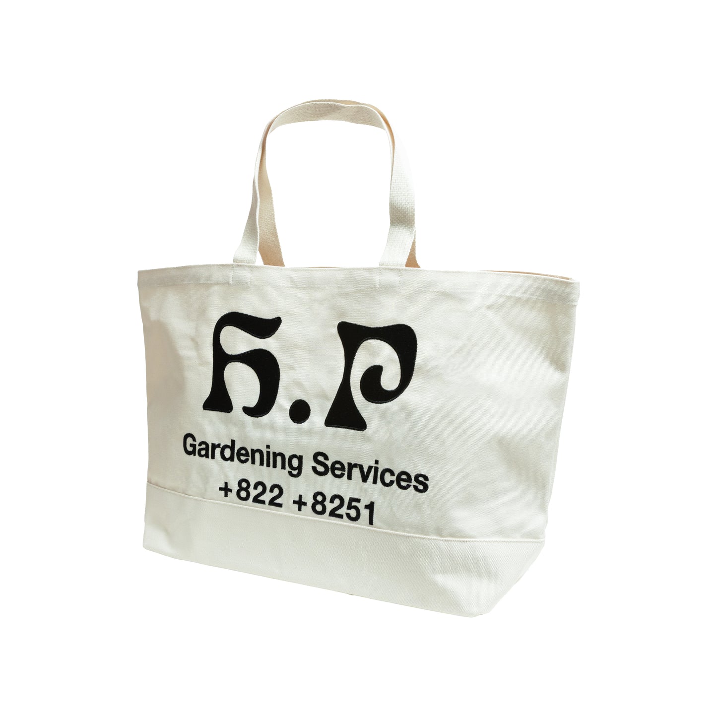 GARDENING SERVICES TOTE BAG NATURAL