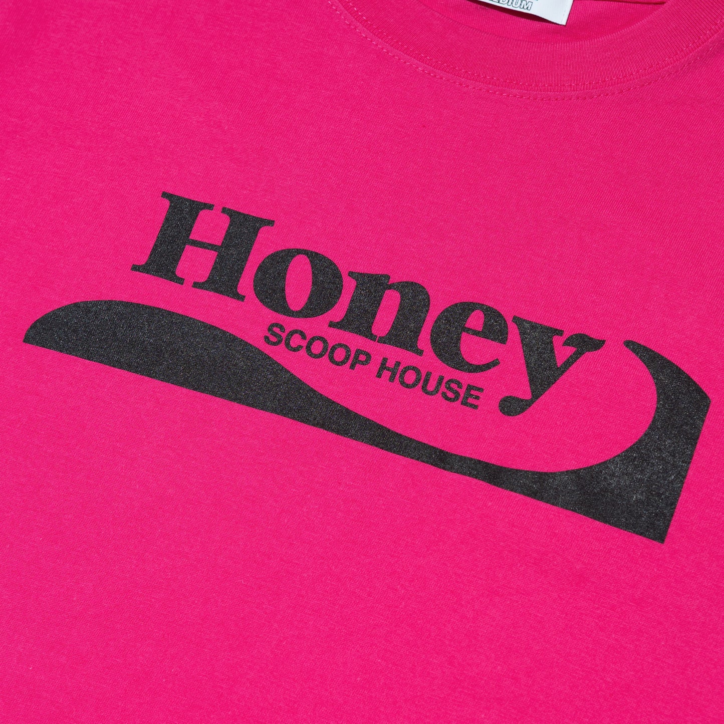 H.WAVE LOGO TEE PINK
