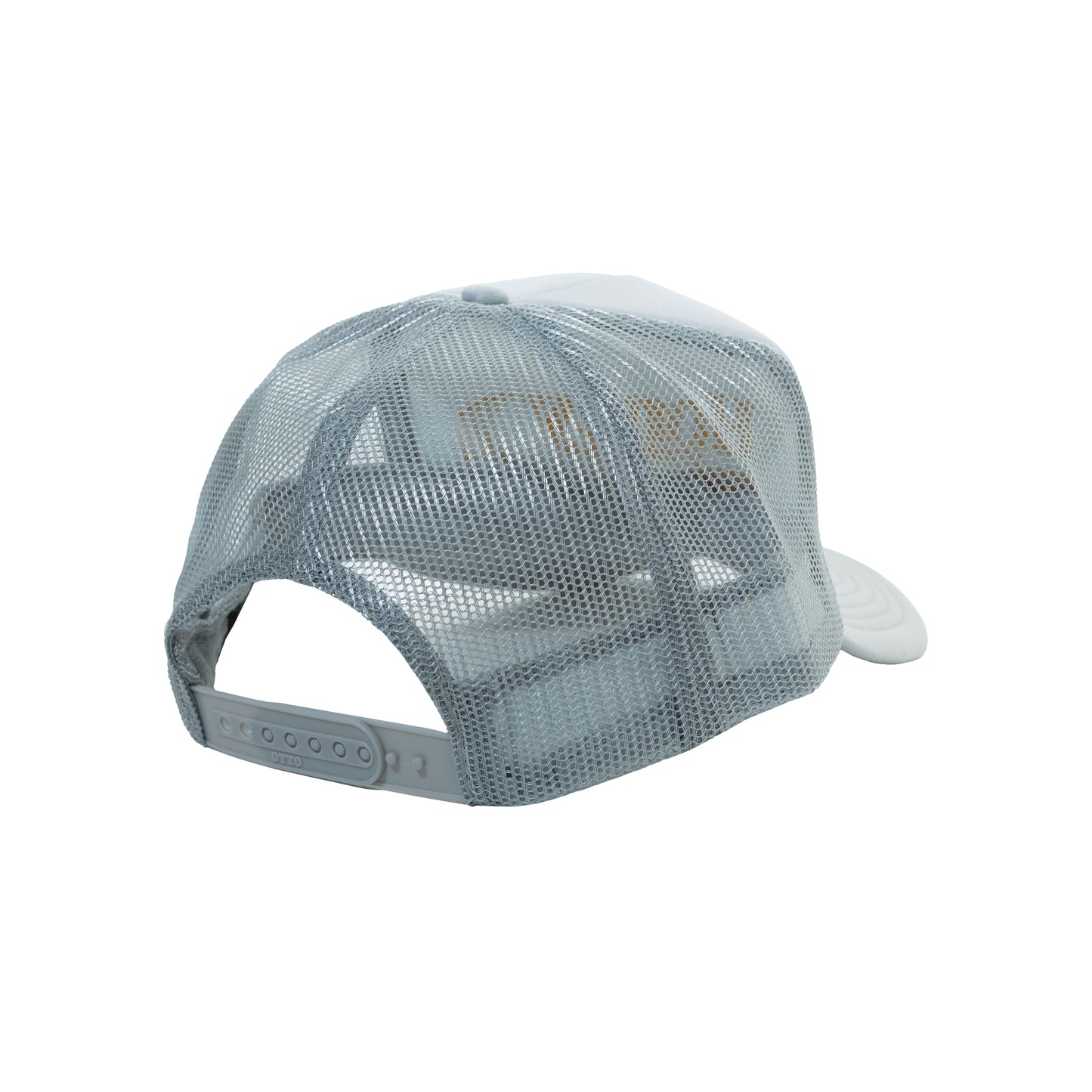 H.WAVE LOGO MESH TRUCKER CAP GREY