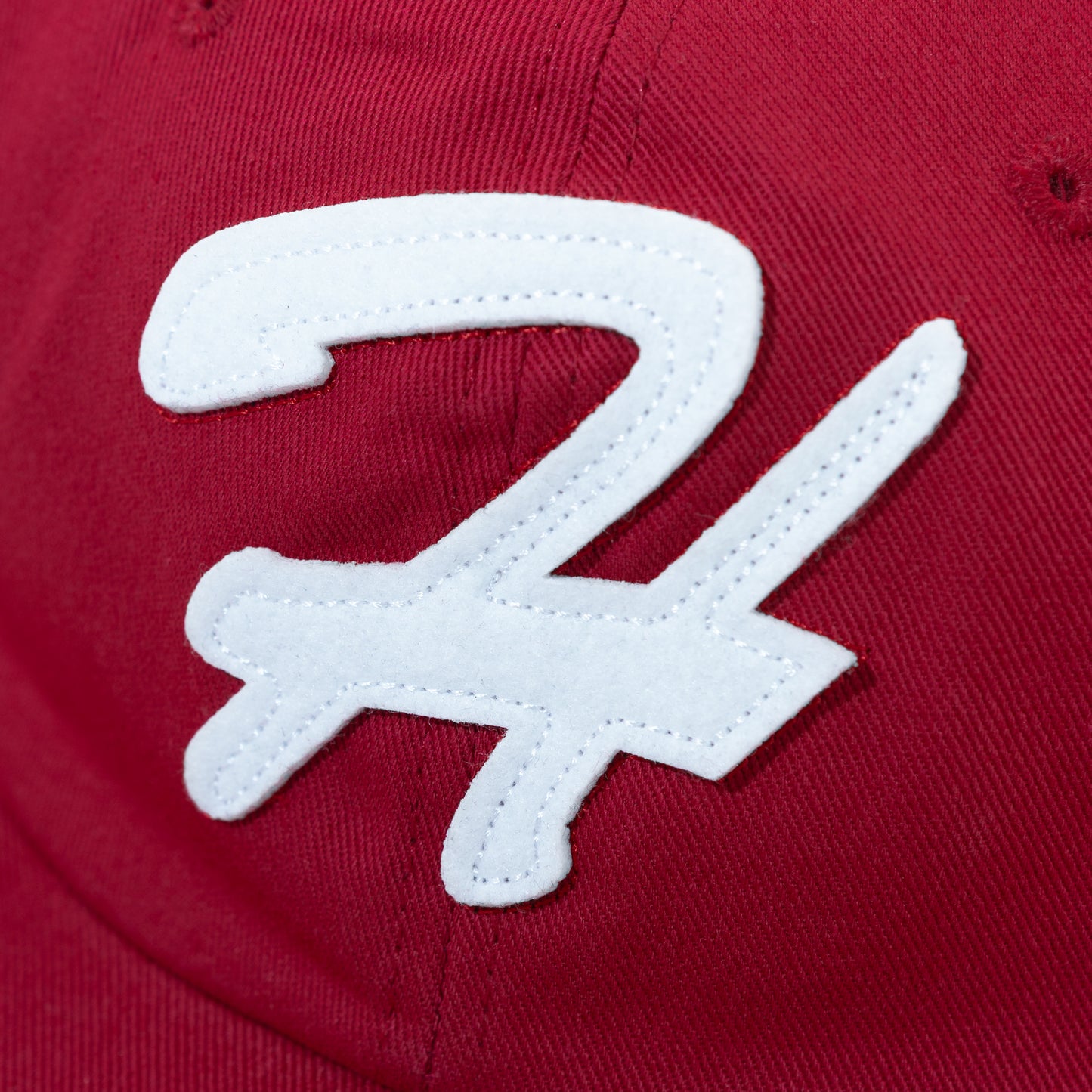 H LOGO 6 PANEL CAP RED