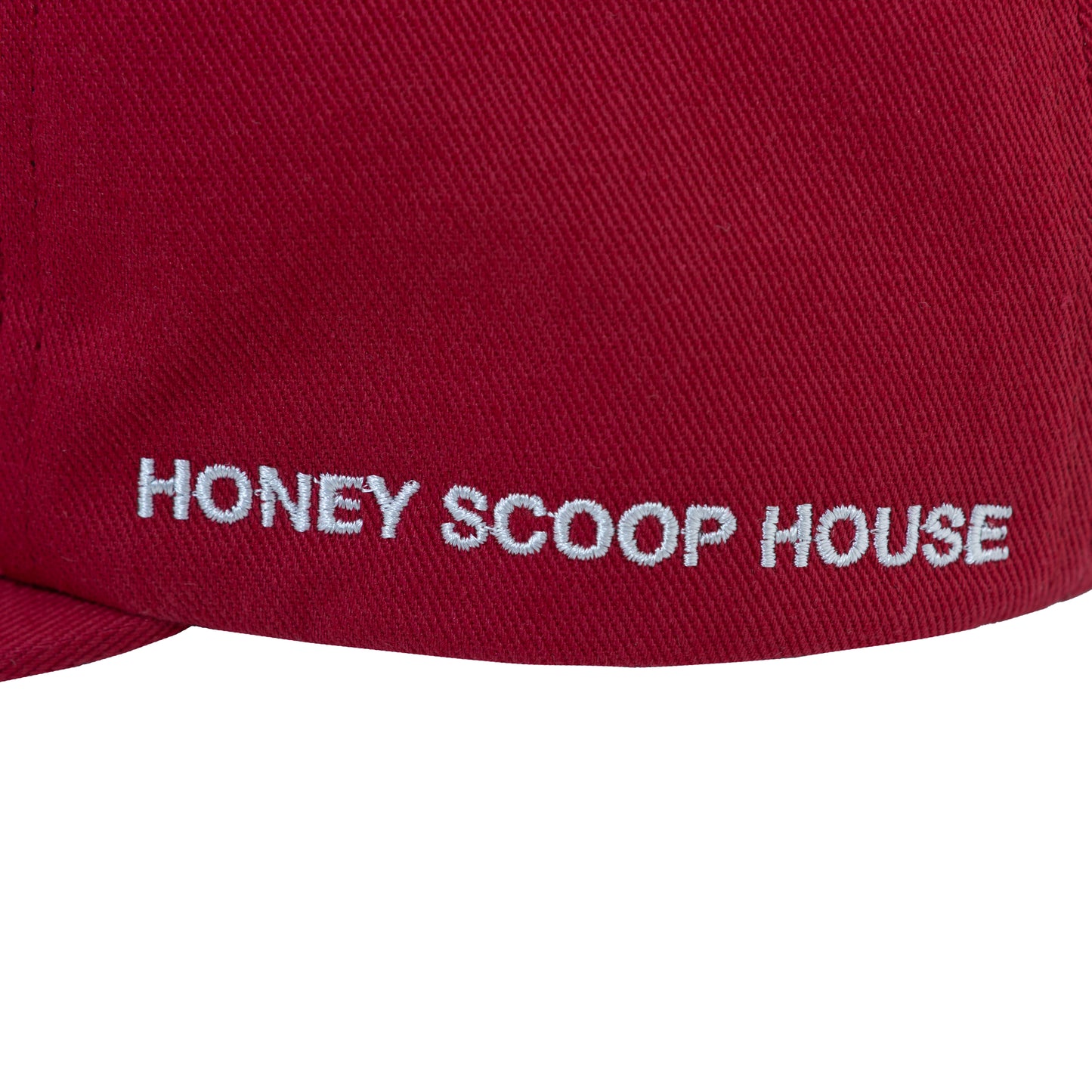 H LOGO 6 PANEL CAP RED