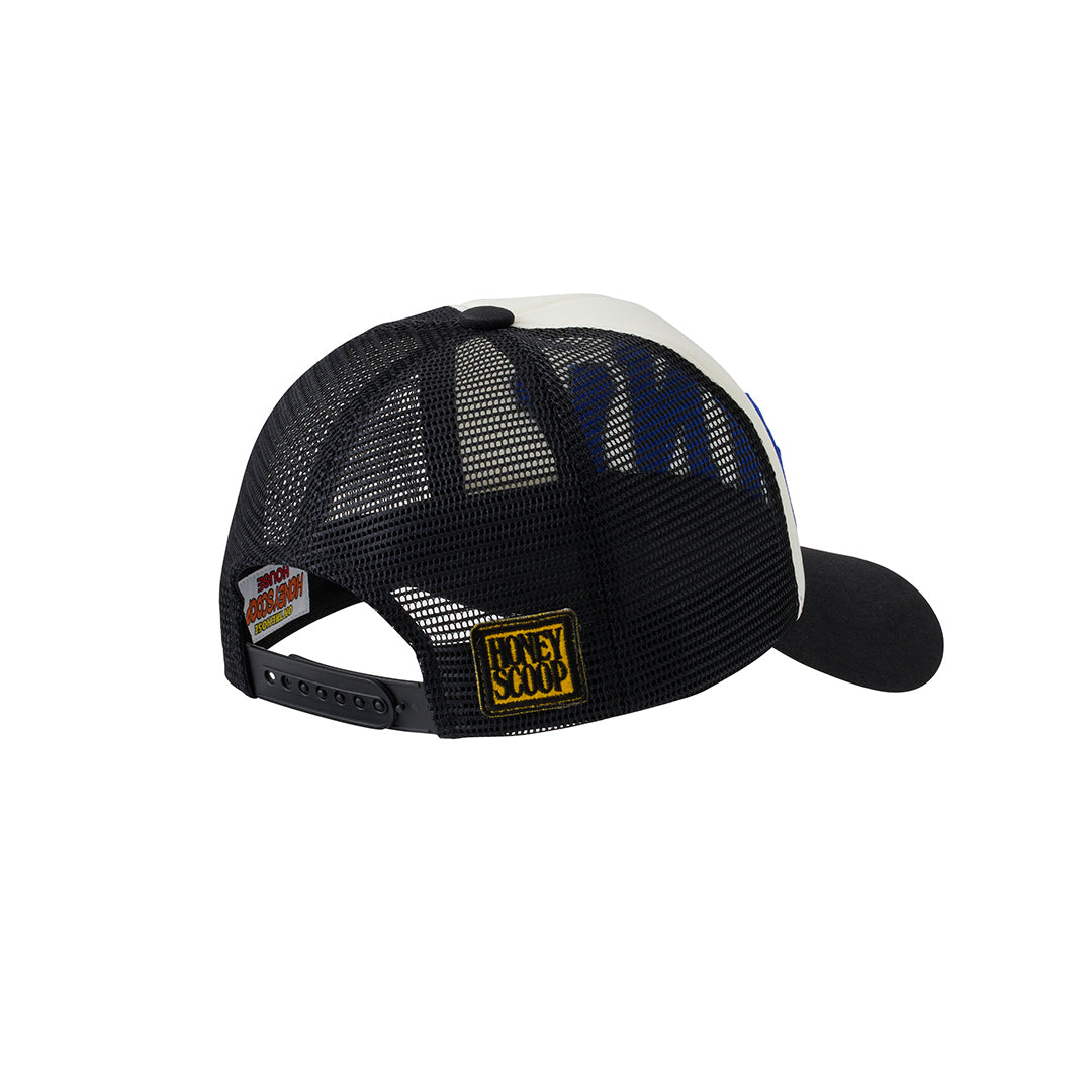 HNY LOGO TRUCKER CAP BLACK