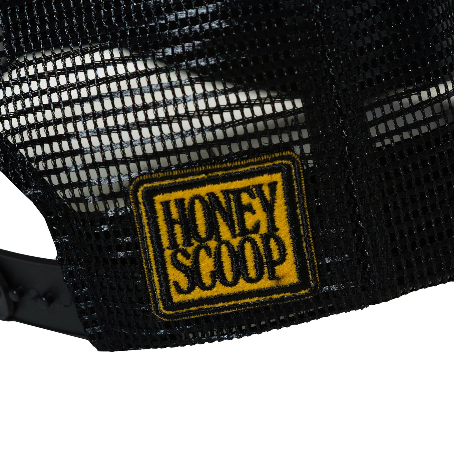 HNY LOGO TRUCKER CAP BLACK