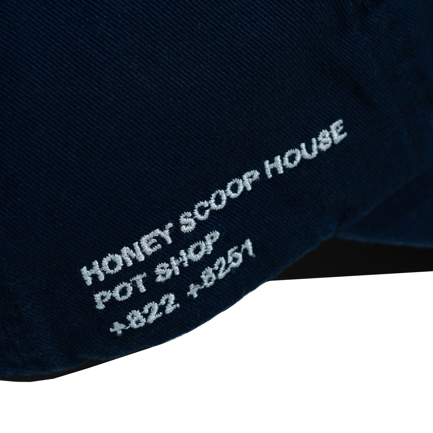 HP LOGO BASEBALL CAP NAVY