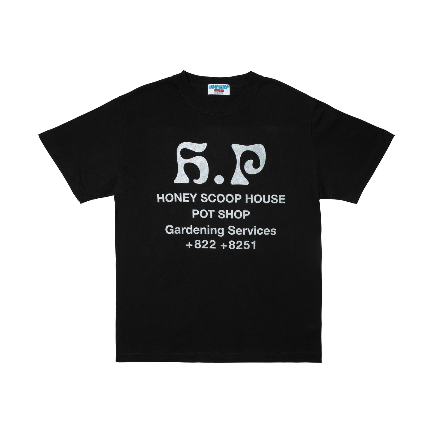HP LOGO TEE BLACK