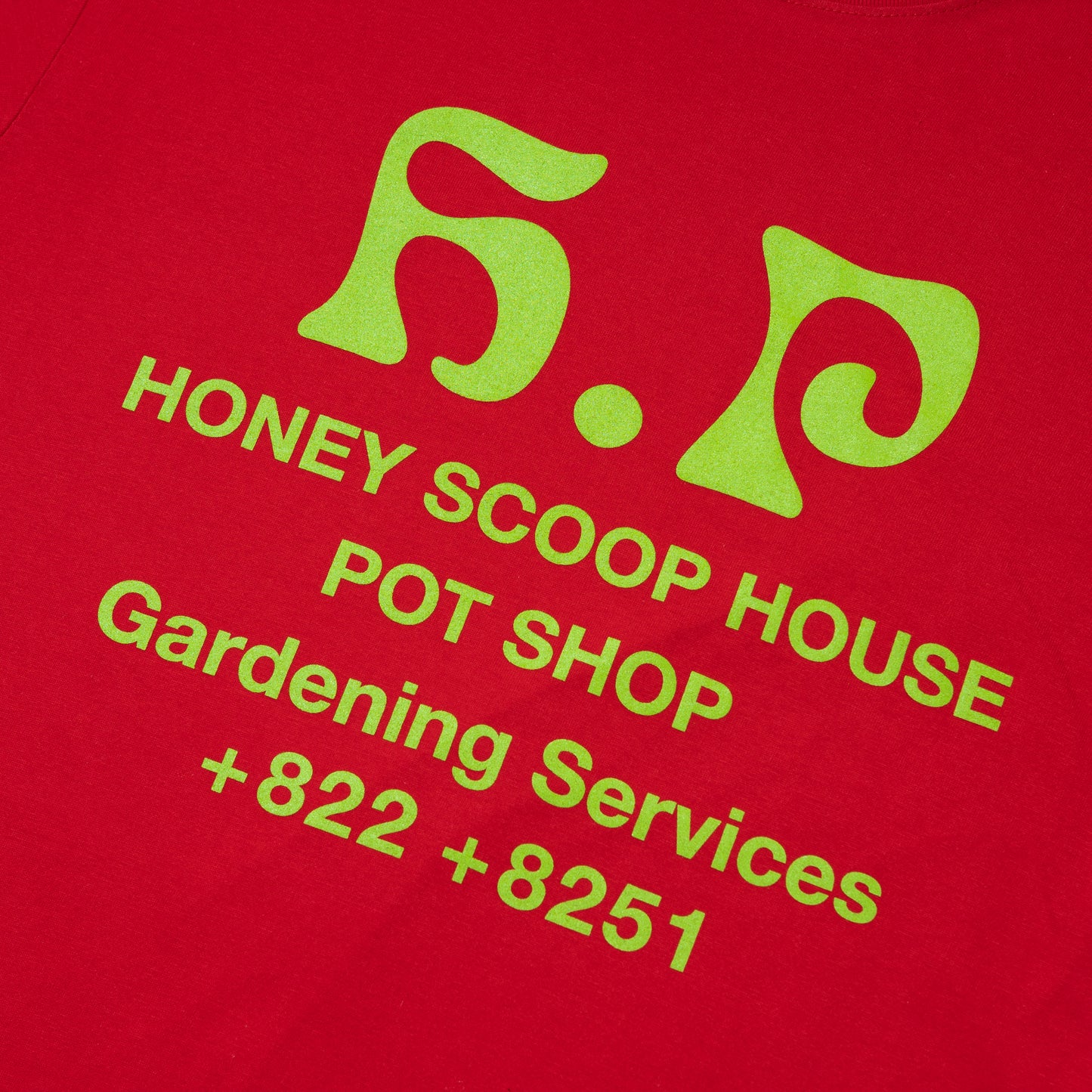 HP LOGO TEE RED