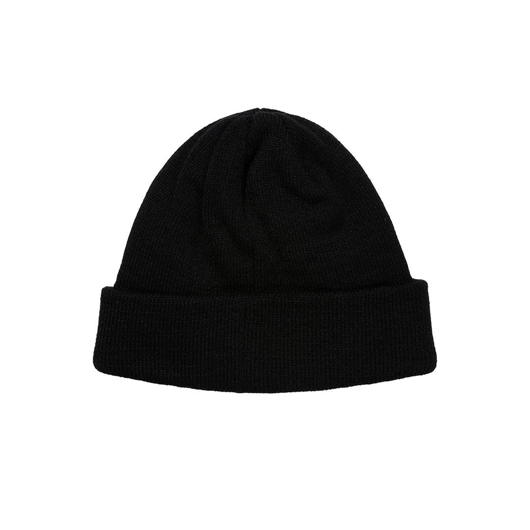HONEY GIRL CUFF BEANIE BLACK
