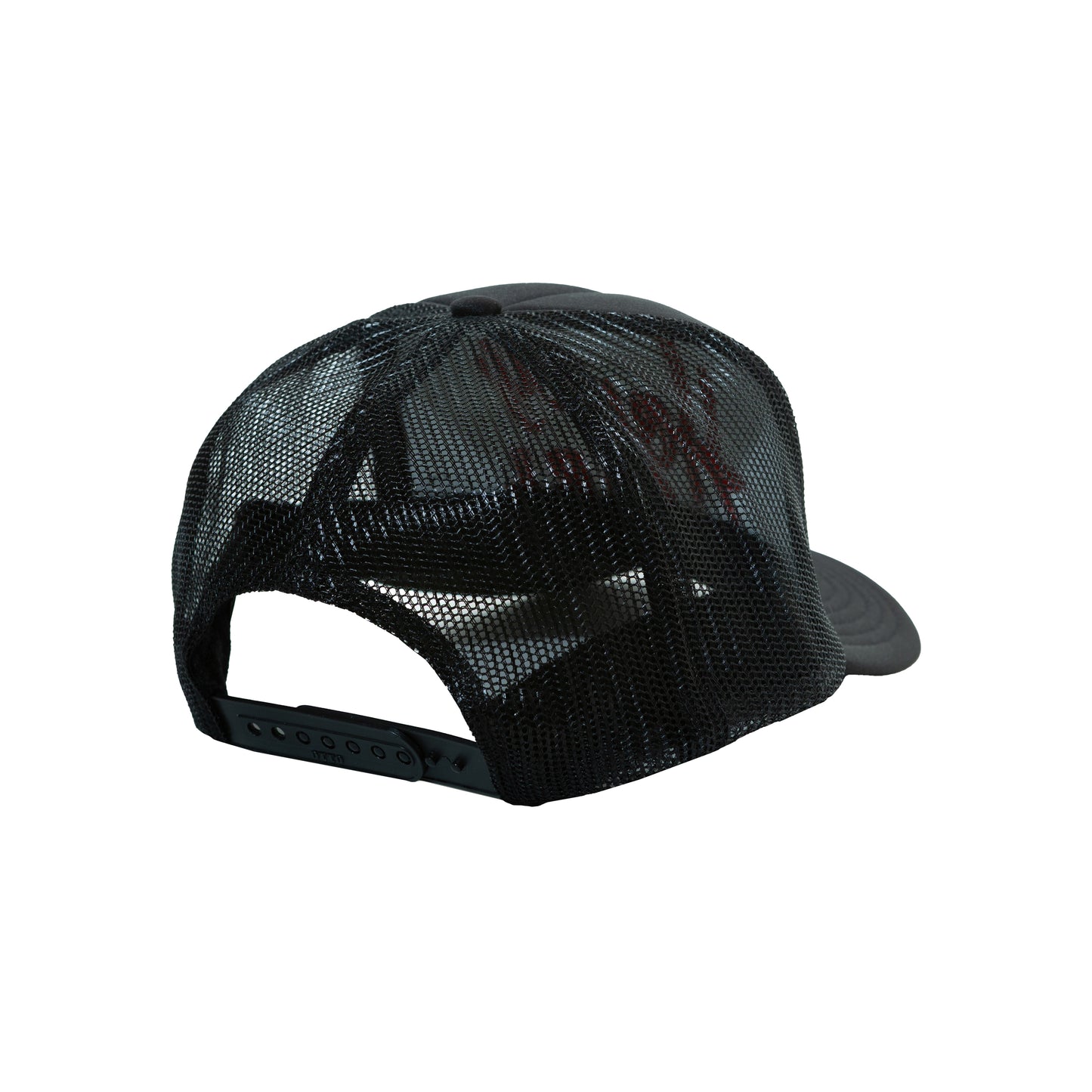 HONEY GIRL LOGO TRUCKER CAP BLACK