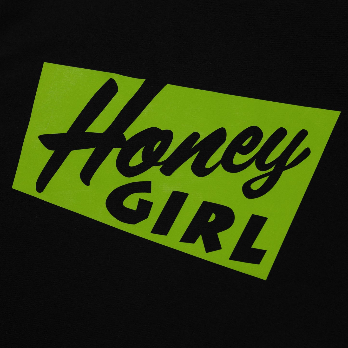 HONEY GIRL TEE BLACK