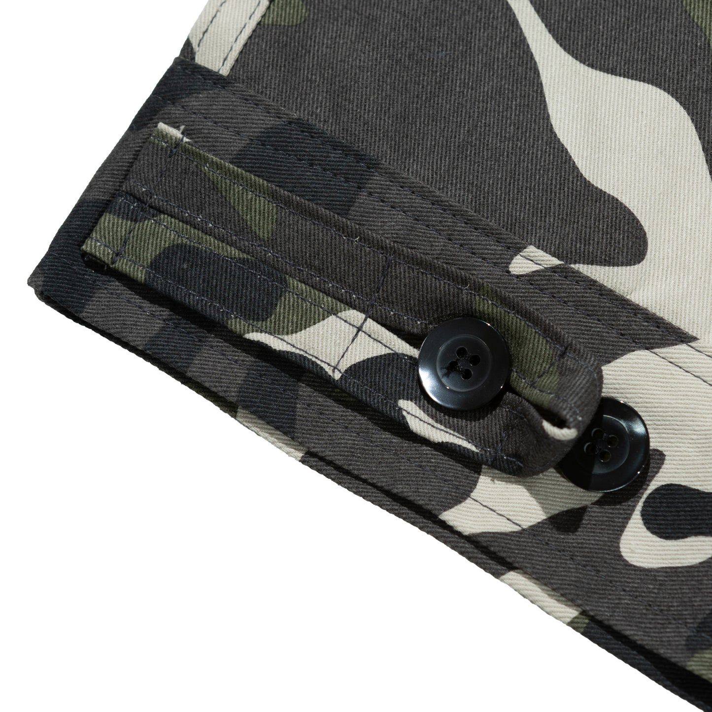 HONEY GIRL WORK JACKET CITY CAMO WHITE