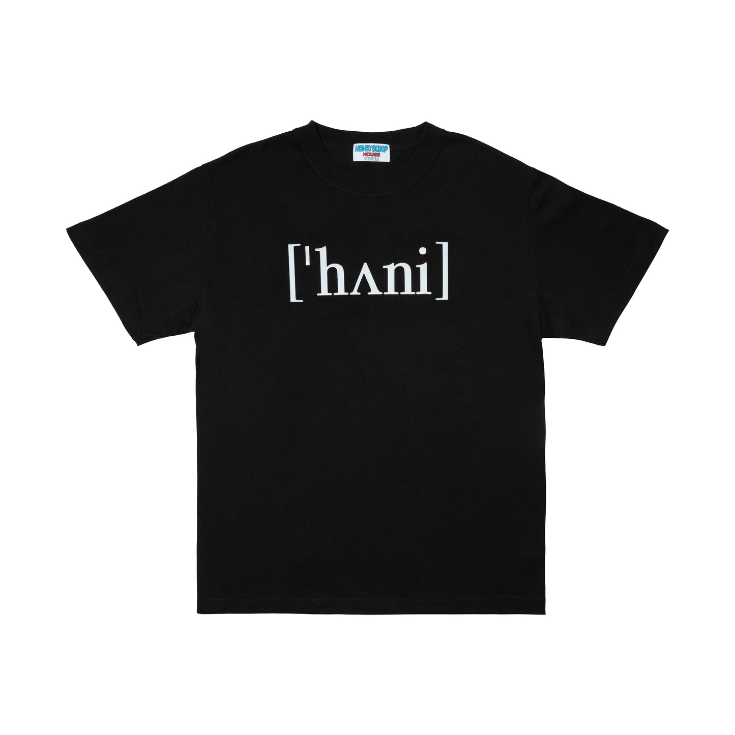 HONEY PHONETIC TEE BLACK