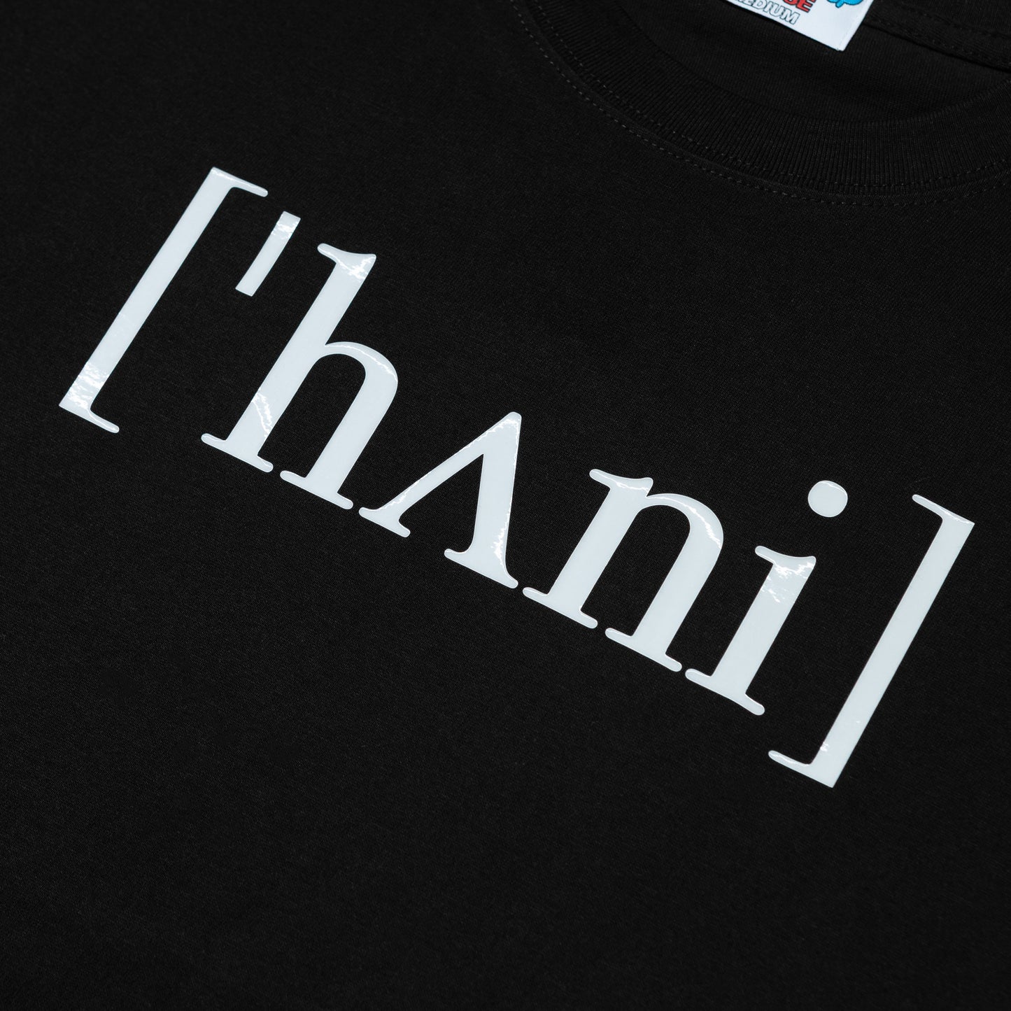 HONEY PHONETIC TEE BLACK