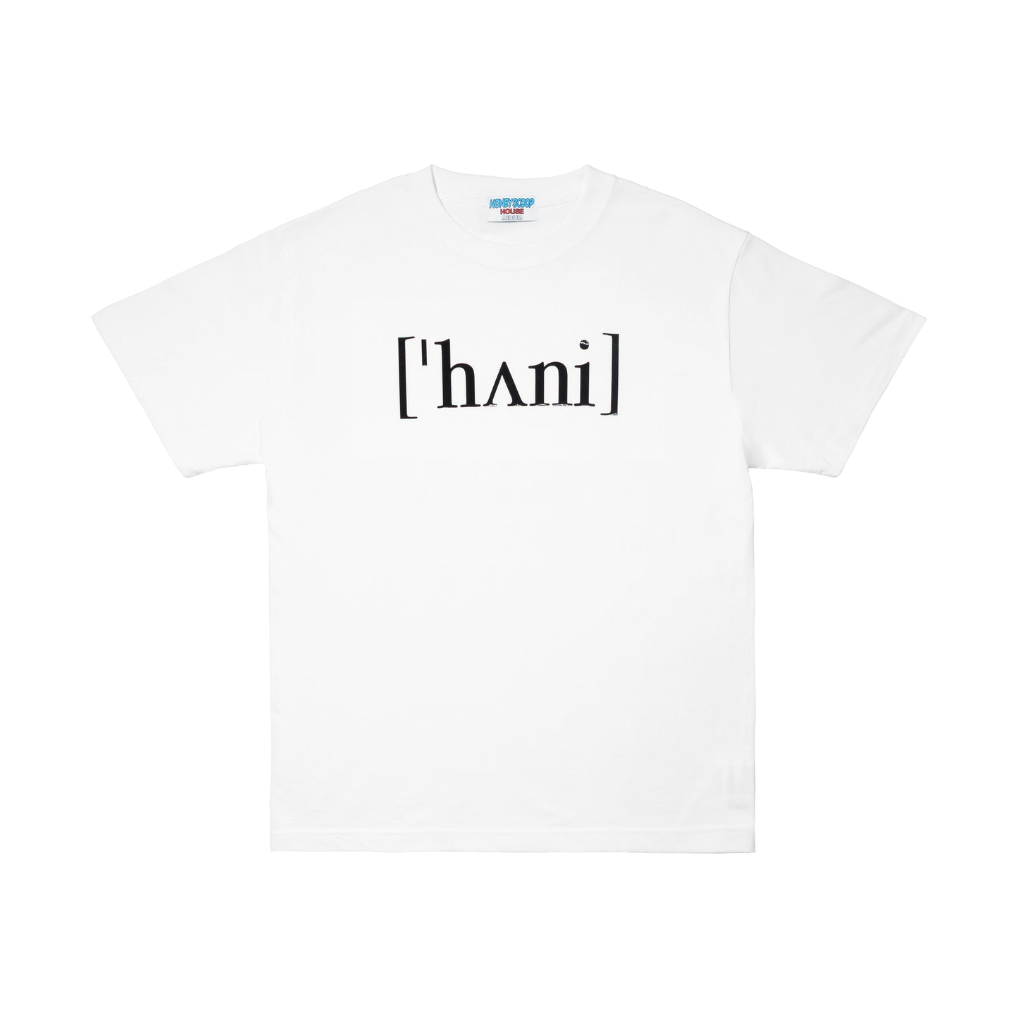 HONEY PHONETIC TEE WHITE