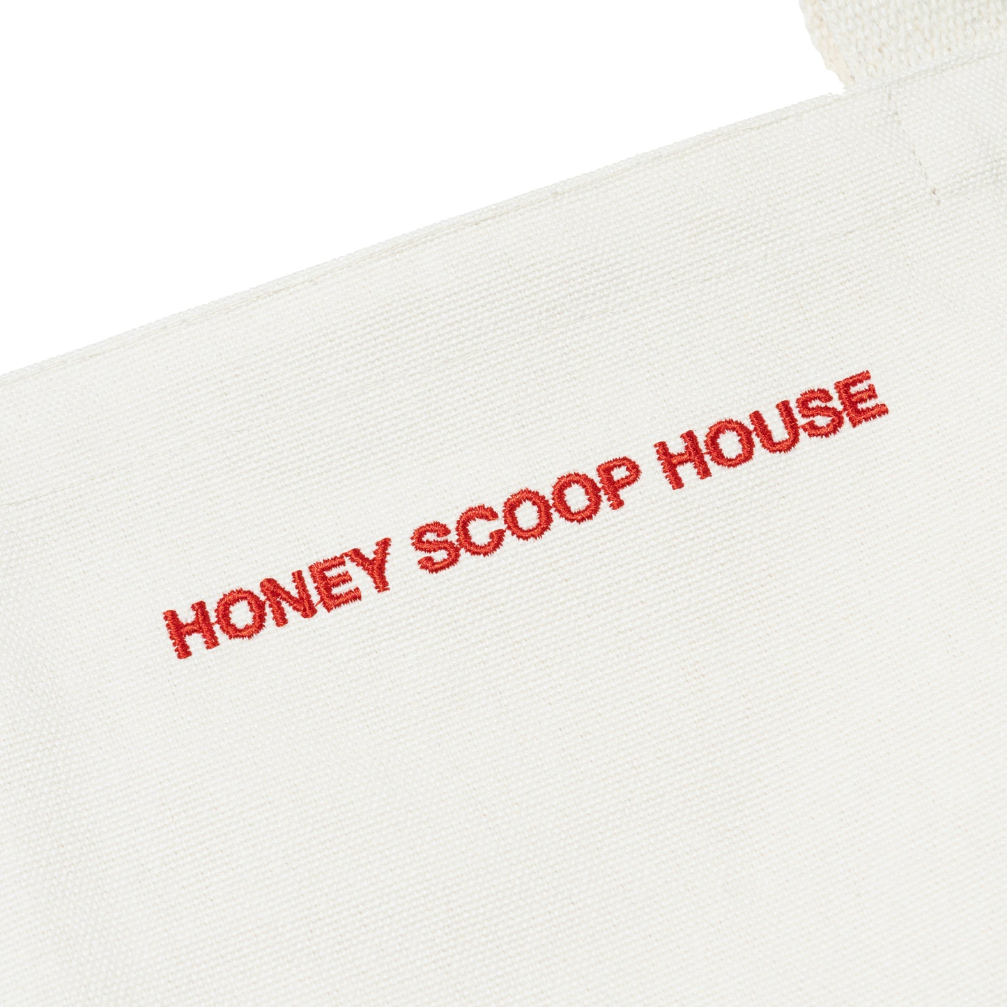 HONEY PHONETIC TOTE BAG NATURAL