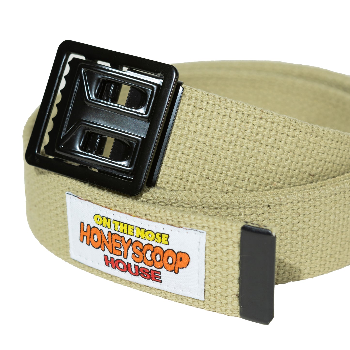 MARK WEB BELT KHAKI