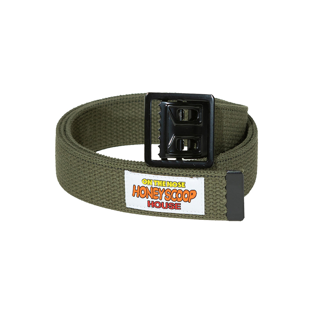 MARK WEB BELT OLIVE