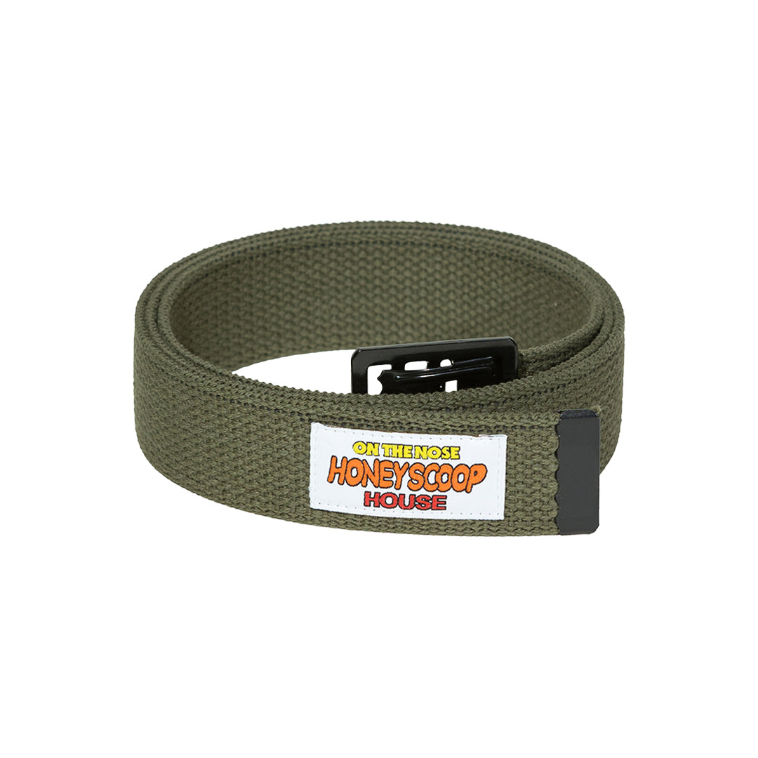 MARK WEB BELT OLIVE