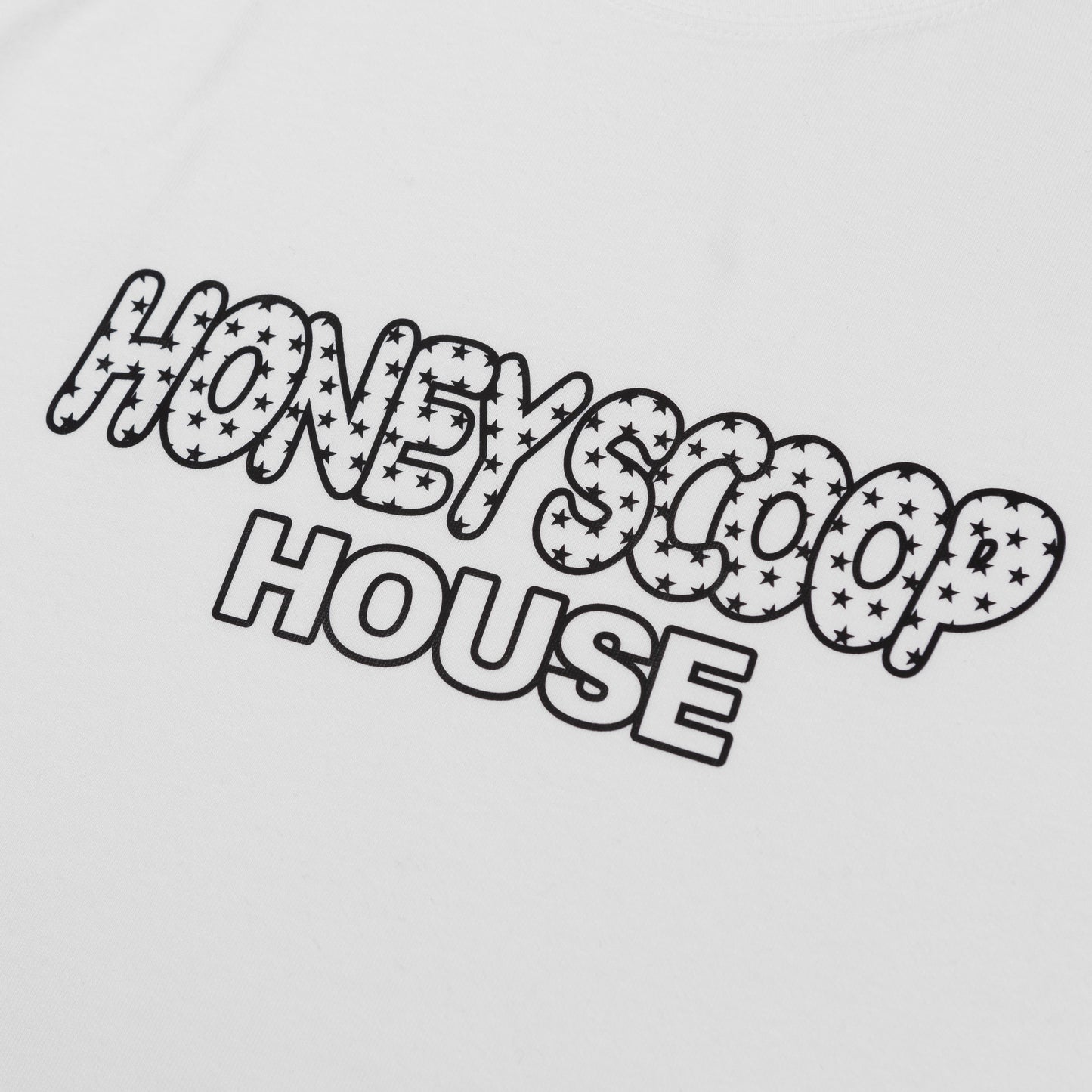 MONO FLAG LOGO TEE WHITE