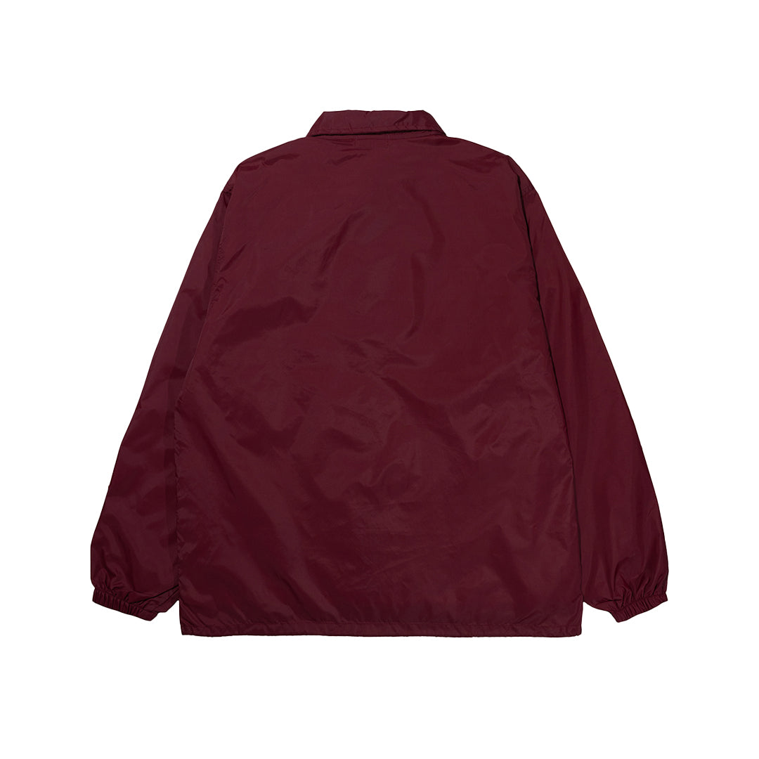 OE LOGO COACH JACKET MAROON