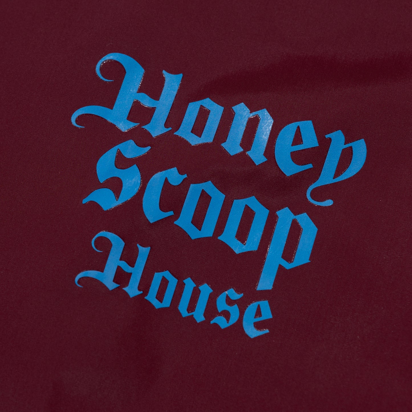 OE LOGO COACH JACKET MAROON