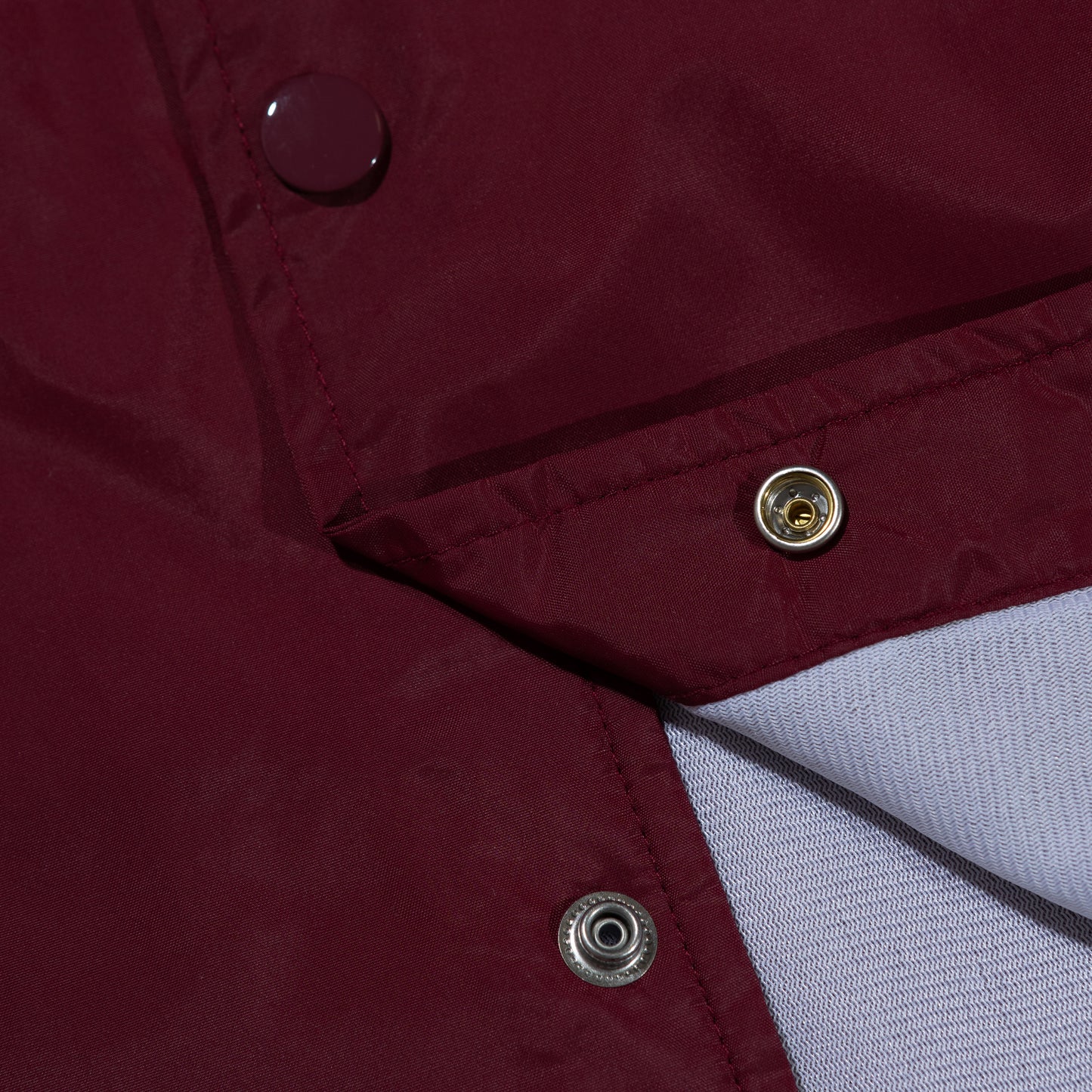 OE LOGO COACH JACKET MAROON