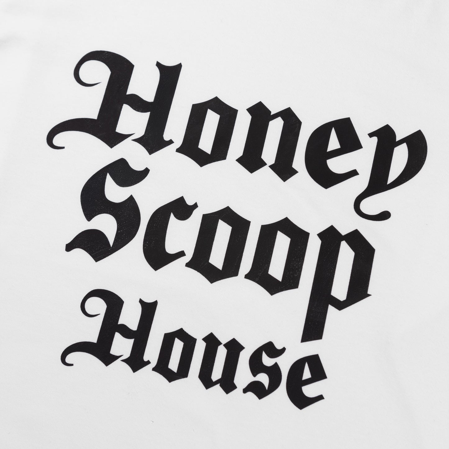OE LOGO L/S TEE WHITE