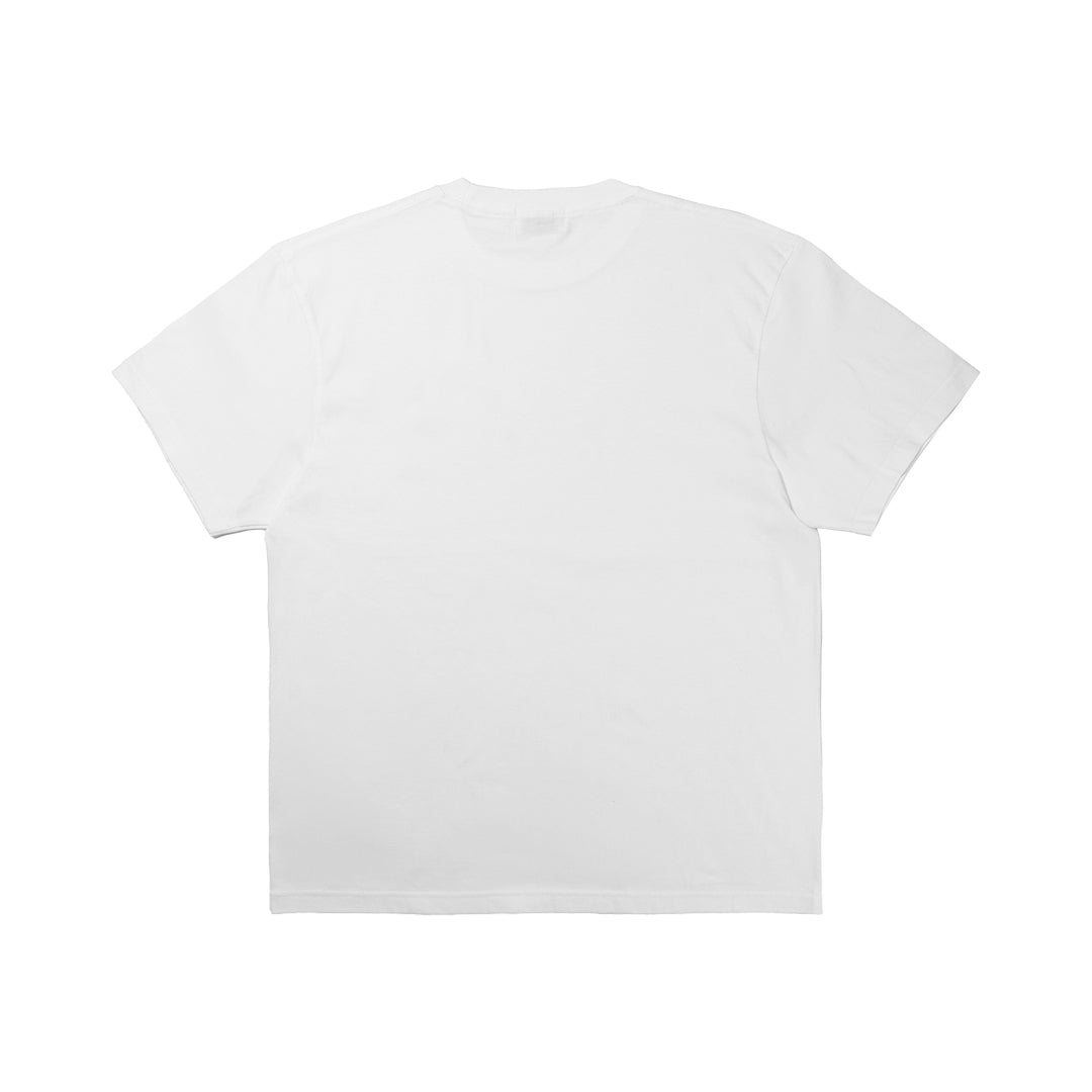 SINGLE LOGO TEE WHITE