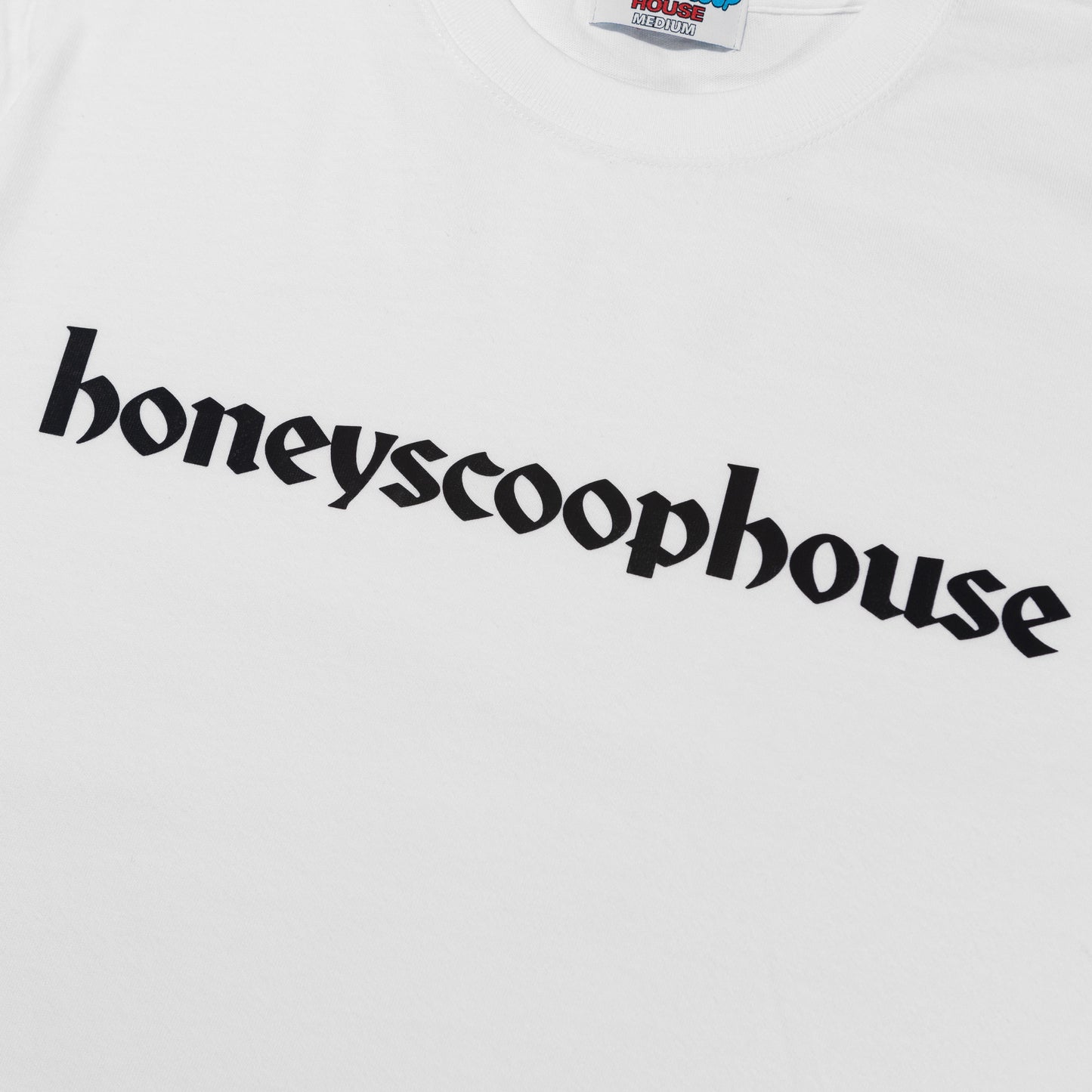 SINGLE LOGO TEE WHITE