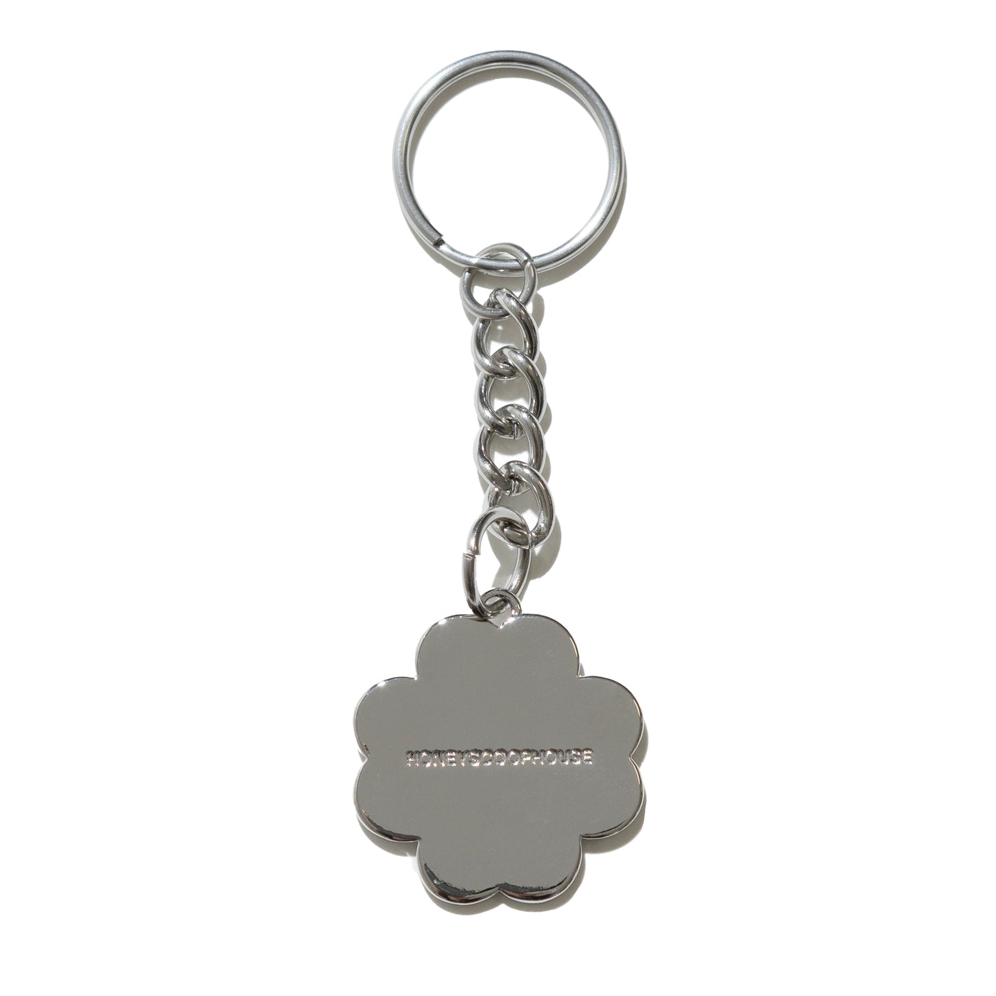 CLOVER KEYCHAIN WHITE