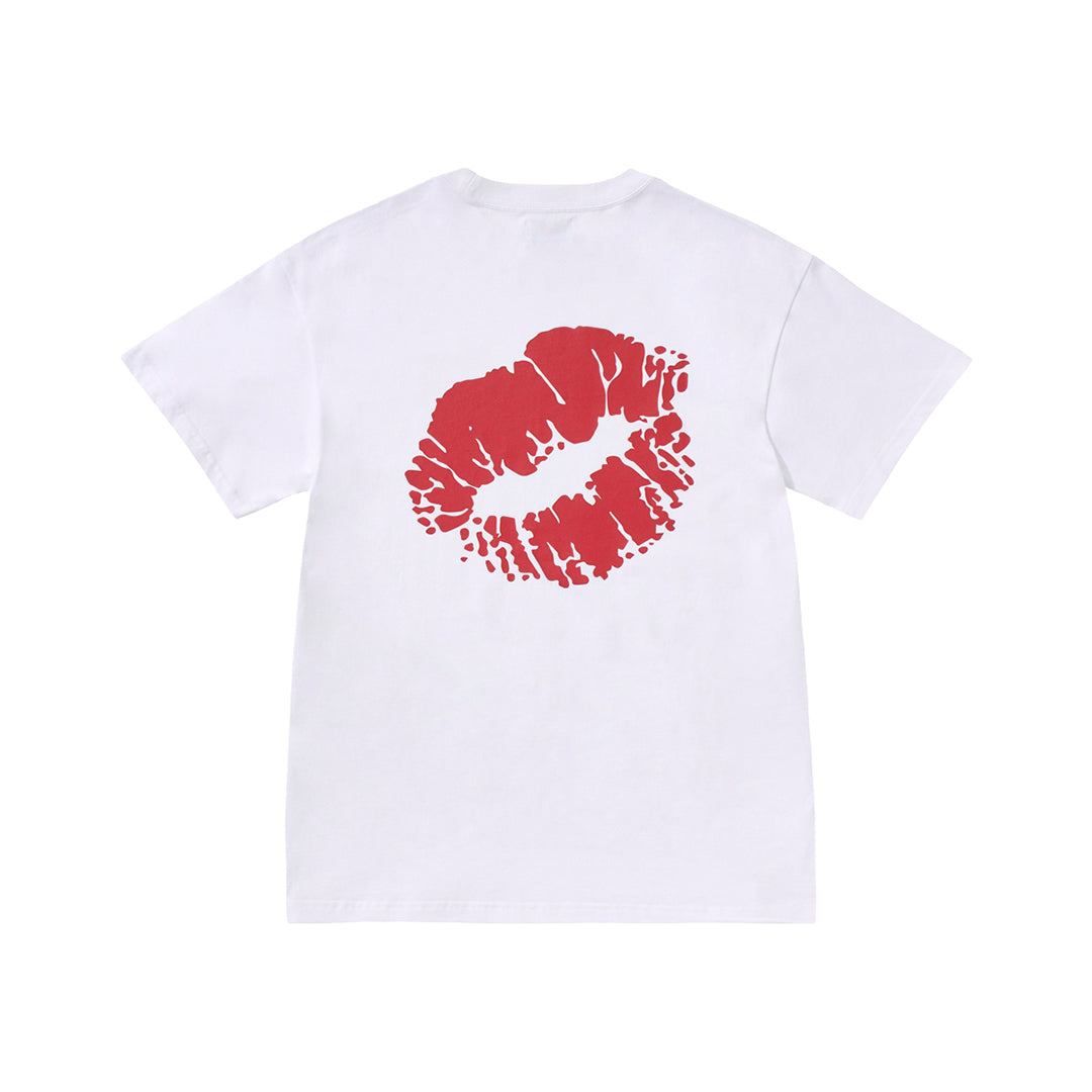 LIPS TEE WHITE