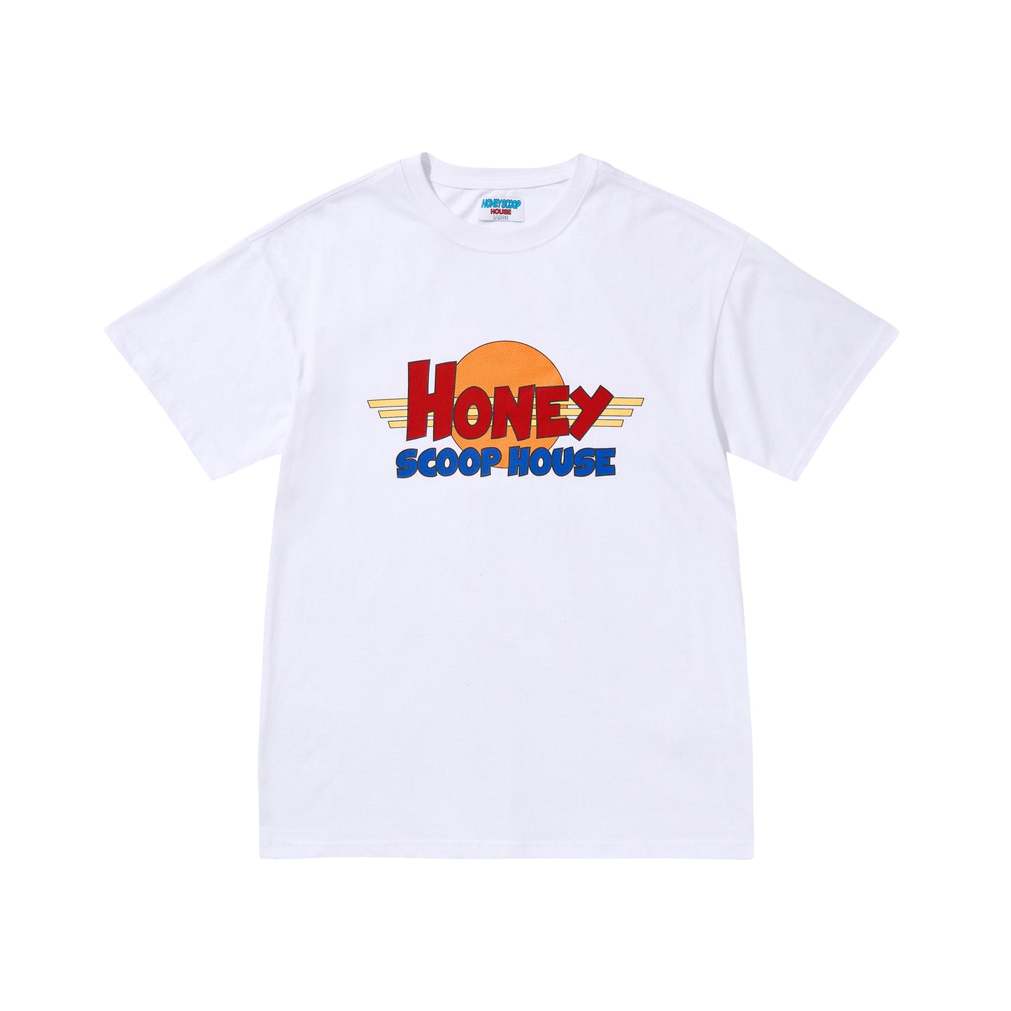 S-WING LOGO TEE WHITE