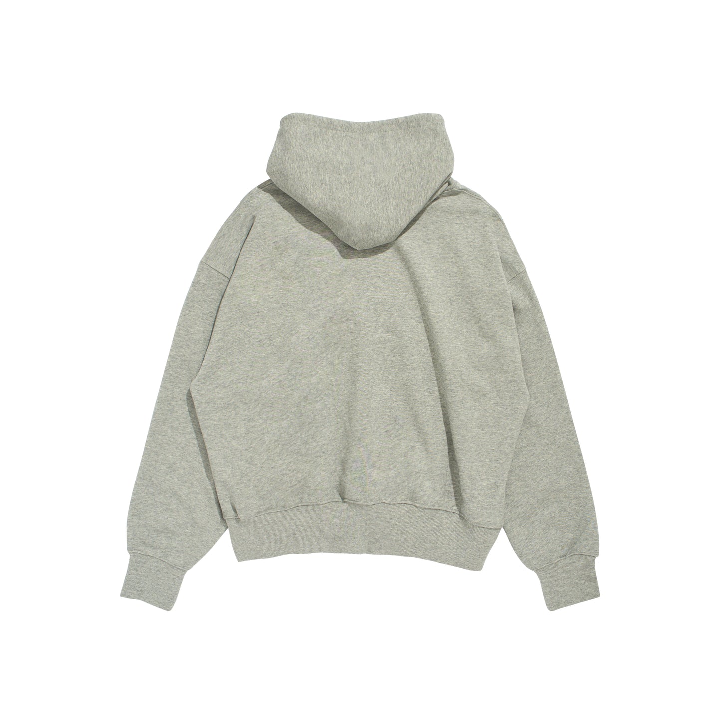 C-BOY LOGO HOODED SWEATSHIRT GREY