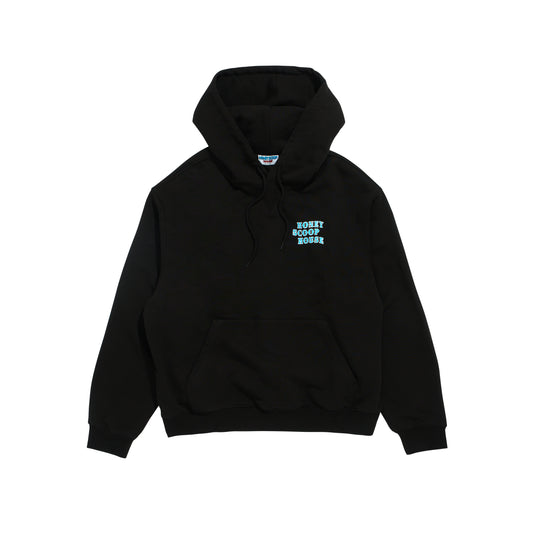 WEST WAVE HOODED SWEATSHIRT BLACK