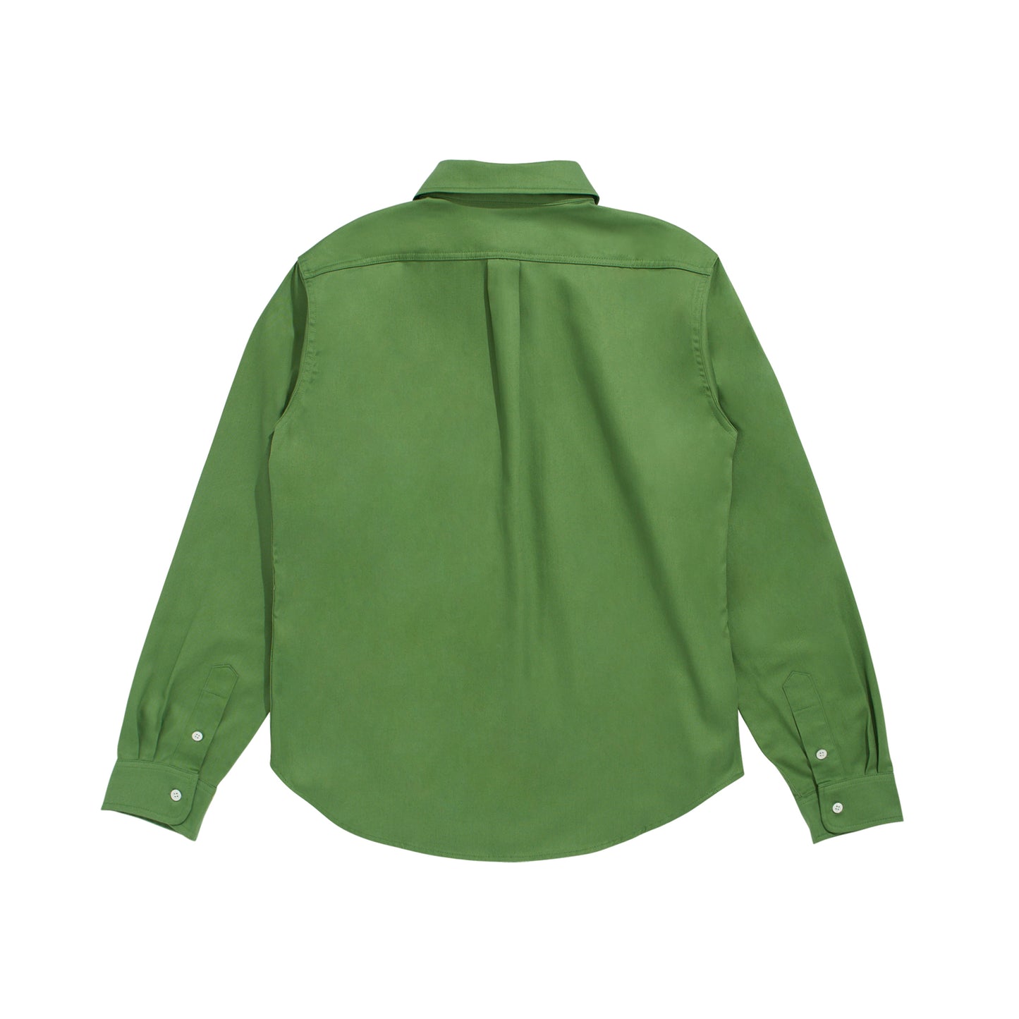 HONEY OVAL PATCH WORK SHIRT GREEN