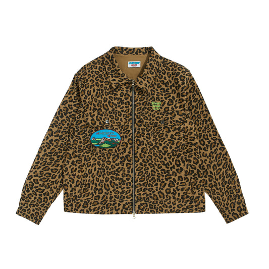 MOUNTAIN WORK JACKET LEOPARD