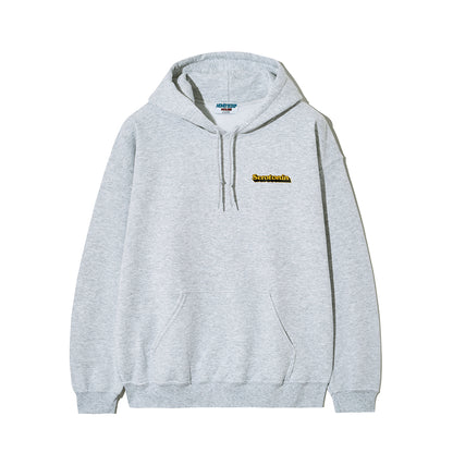 SEROTONIN HOODED SWEATSHIRT GREY