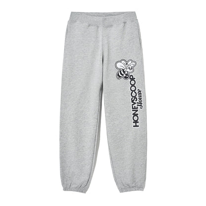 SMILE BEE SWEATPANT GREY