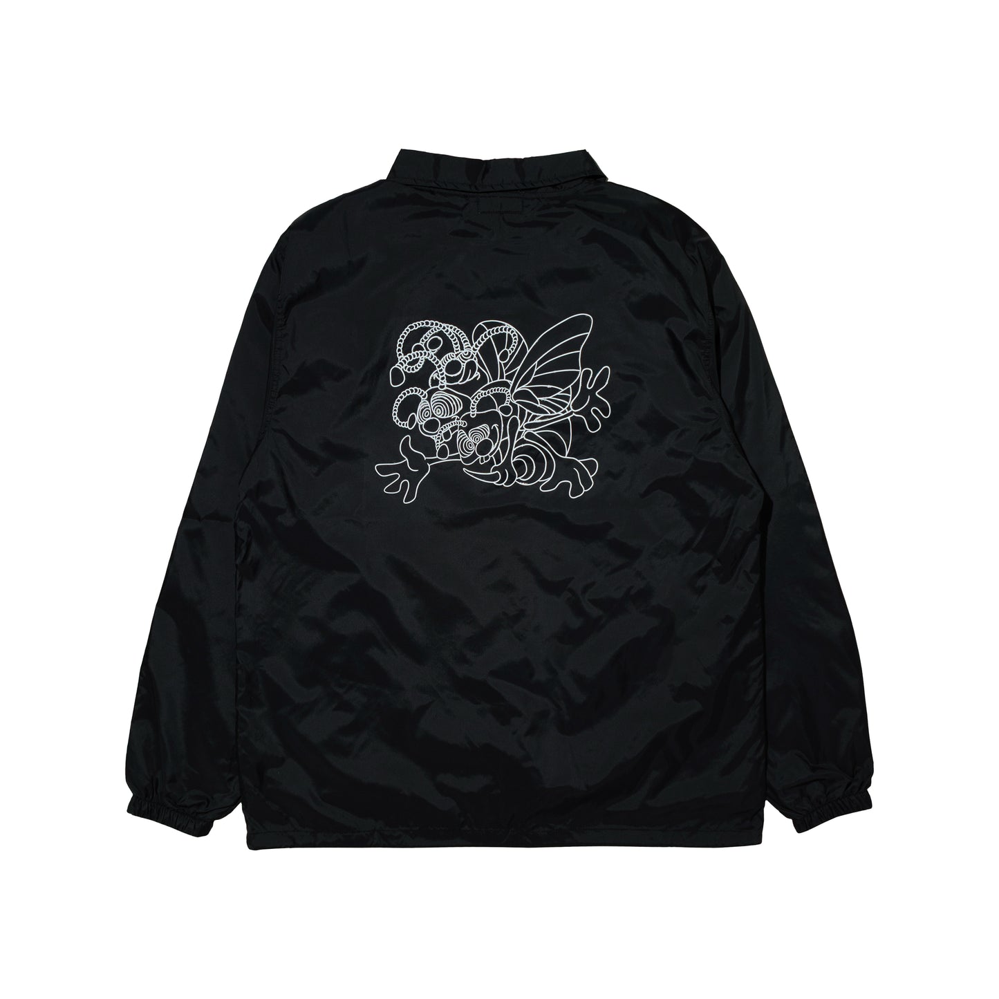 3BEES COACH JACKET BLACK