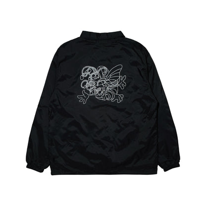 3BEES COACH JACKET BLACK