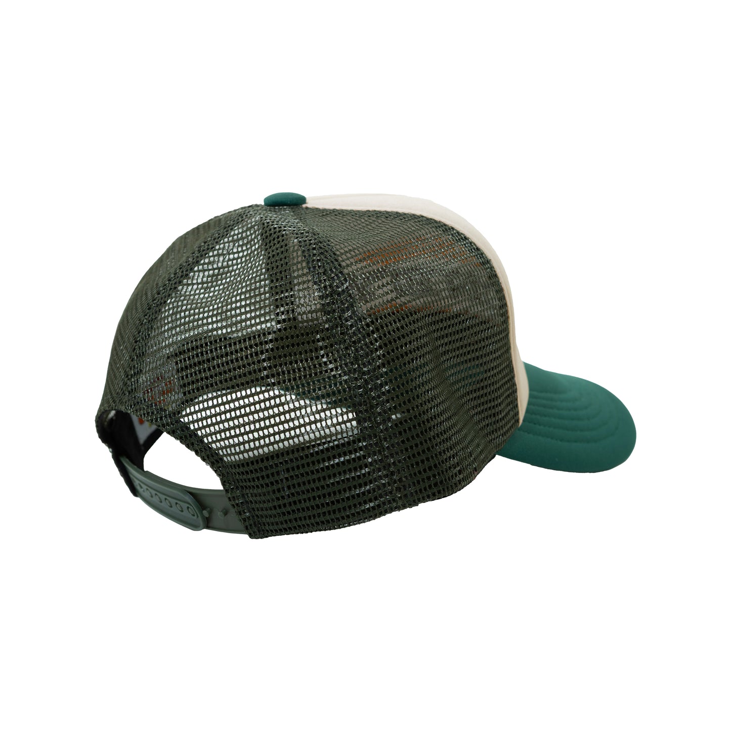 BURST LOGO TRUCKER CAP DEEP GREEN