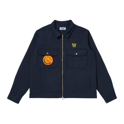 HONEY BEAR WORK JACKET NAVY